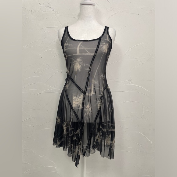 Urban Outfitters Sheer Mesh Mini Dress - Picture 8 of 15
